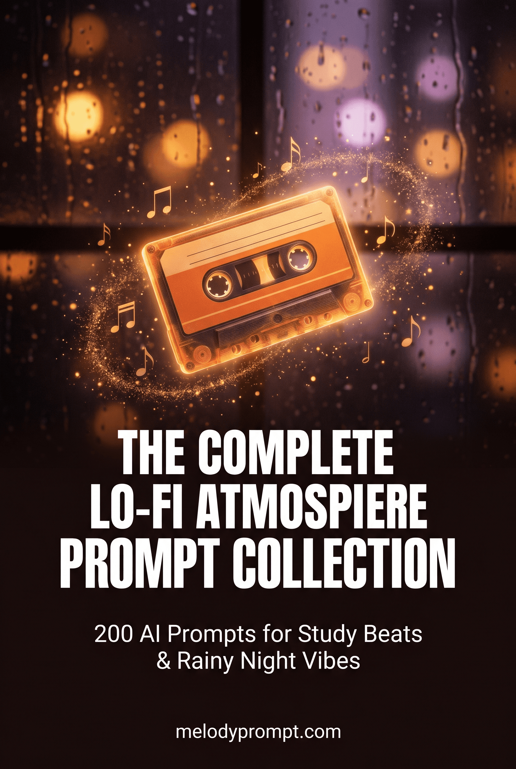 The Complete Lo-Fi Atmosphere Prompt Collection — lo-fi suno prompts ebook cover