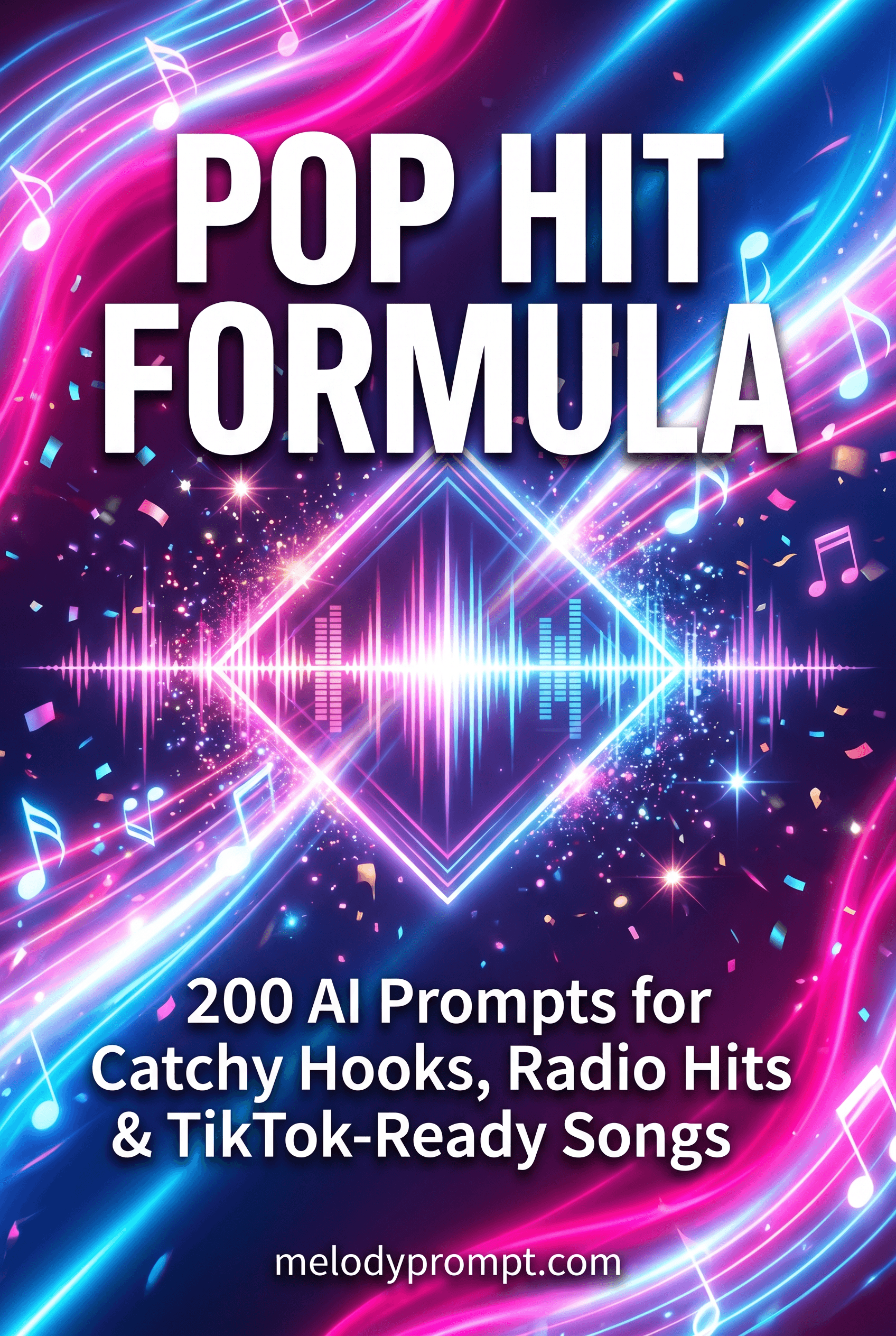 Pop Hit Formula — pop suno prompts ebook cover
