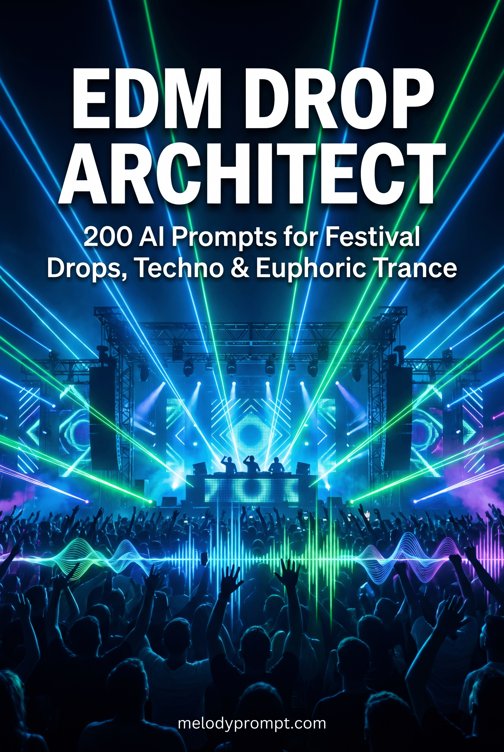 EDM Drop Architect — EDM suno prompts ebook cover