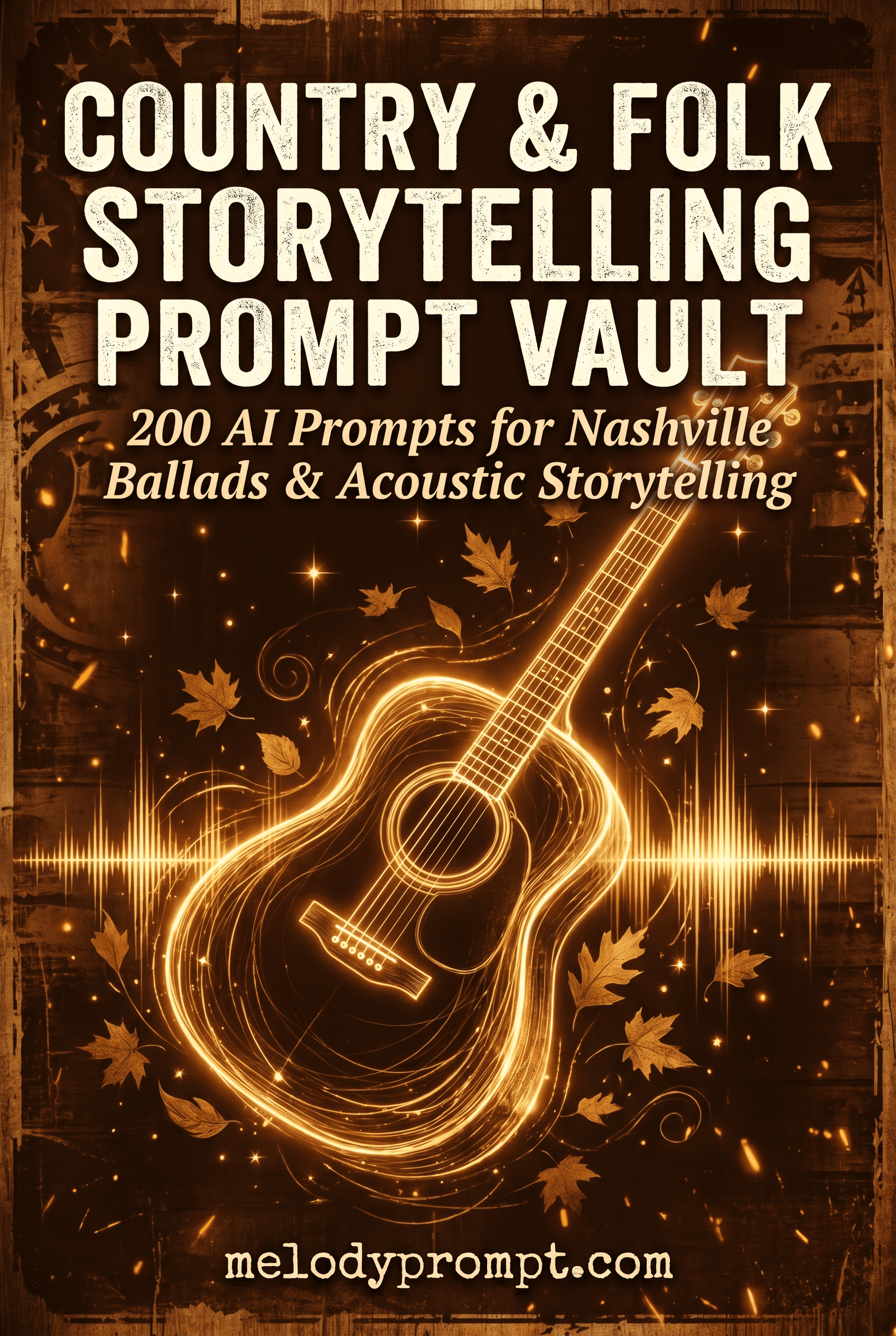 Country & Folk Storytelling Prompt Vault — country suno prompts ebook cover